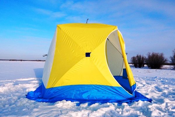 Функциональные зимние палатки для рыбалки