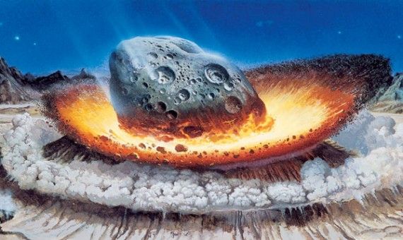 Кометы при падении на Землю могли занести жизнь