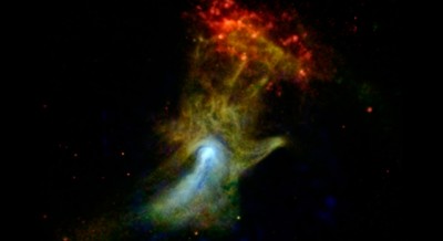 «Рука Бога» была сфотографирована астрономами в космосе