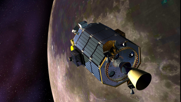 Анализ лунной атмосферы начал проводить зонд LADEE