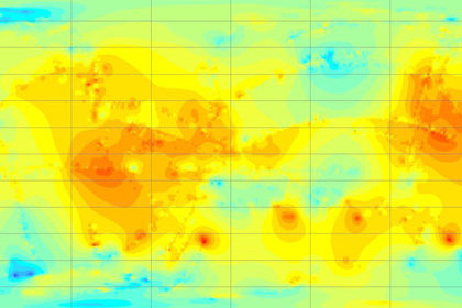Первая топографическая карта Титана составлена «Кассини»